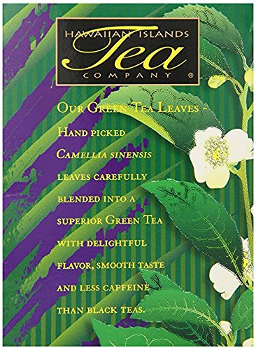 Hawaiian Islands Tea Company Guava Ginseng Green Tea, 20 Teabags