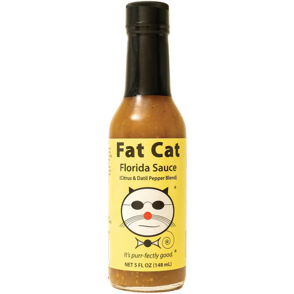 Florida Sauce Citrus and Datil Pepper Blend Hot Sauce by Fat Cat