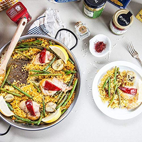 (2.2 lbs.) (2 Matiz Espaa Bomba Paella Rice from Spain Firm, Natural Spanish Grain | Round, Medium Short | Risotto