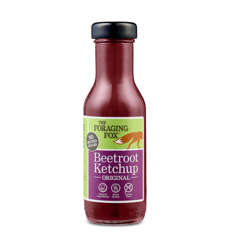 THE FORAGING FOX Beetroot Ketchup, 255 GR