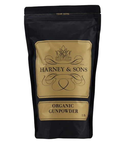 16oz Harney & Sons Organic Gunpowder, Bag of Loose Tea