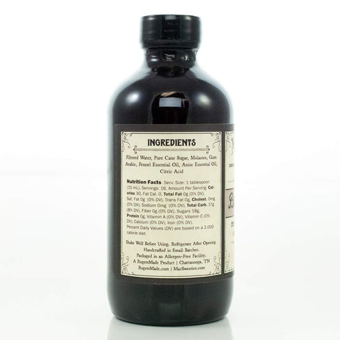 MacSweetie's 8 MacSweeties Cocktail Syrups & Bitters - Black Licorice Cocktail & Soda Syrup Flavor - Premium Cocktail