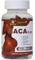 Maca Plus Gummies 1500mg, Curves, Energy & Skin Health Support with Black
