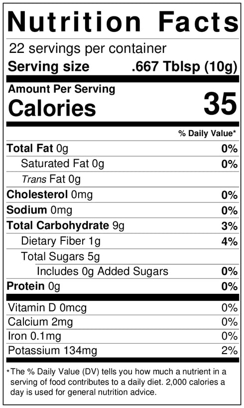 8 oz Cape Crystal Brands Freeze-Dried Banana Powder