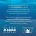 16 Oz (473 ml) Pack 12 Clear Alaskan Fresh Glacier Water, Naturally Alkaline - Bottled in Aluminum with No Plastic | Fl