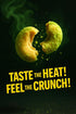 The Brittle Box Candy Co. 1 lb Wasabi Cashews Spicy bag Cashew Nuts Roasted and Coated in Wasabi