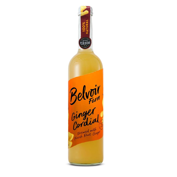 BELVOIR FRUIT FARMS Belvoir Ginger Cordial 500ml Bold and Spicy Drink Mix, Perfect for Cocktails