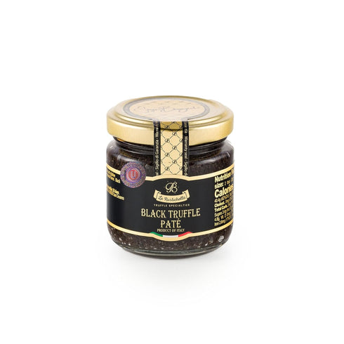 La Rustichella 100% KOSHER Black Truffle Patè, Vegan, Gluten-Free, Cholesterol-Free, 3.17 oz