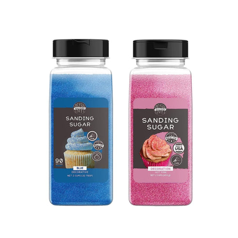 Birch & Meadow Blue & Pink Sanding Sugar Bundle 1 lb., Mixed