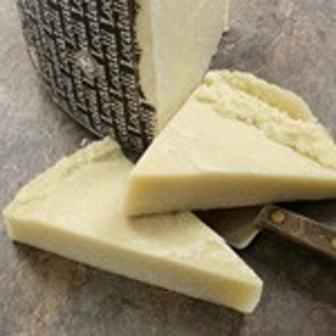 Imported Italian Romano Pecorino Wedge - 8 oz Hand Cut Pure Sheep's