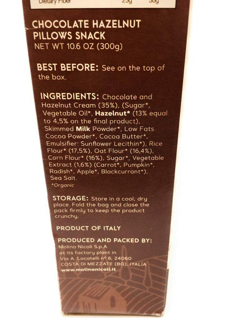 Bella Vita Organic 10.6 oz Vitabella Cereal Chocolate Pillows Organic