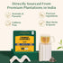 (100 Free,100% VAHDAM, Turmeric Chamomile Tea Bags Herbal Tea Bags) Caffeine Pure Herbal Tisane - Warm, Earthy & Floral