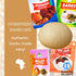 (2 Pack) 2.2LB Set African Delights Ghanaian Meal Bundle Banku Mix Ghana and Wala GA Kenkey Four Balls Authentic Ghana