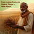 (1lb 450g 16oz) Danodia Foods Organic Finger Millet/Ragi/Kelvaragu / / | Super High Calcium, Gluten-Free Unpolished Red