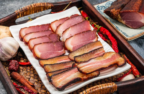 PAICHNDI 12 OZ (Pack 2), Kam Yen Jan Chinese Style Cured Pork Strips of Made in USA