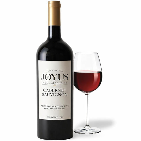 Joyus Non-Alcoholic Red Wine, Cabernet Sauvignon, Award Winning Best In Class Dealcoholized