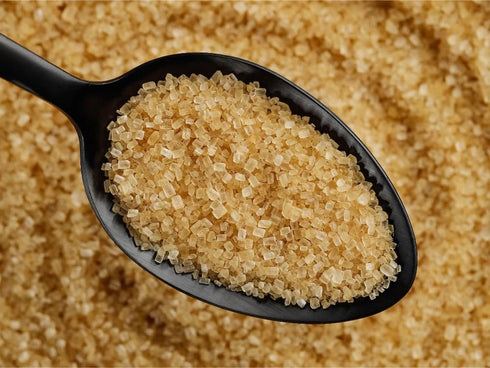 3.75 lb Demerara Cane Sugar | Raw Cane Sugar Crystals for Coffee, Tea, Baking & Cocktails | Large Golden Sugar Crystals