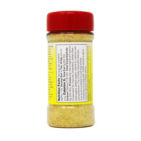 3.75 oz Badia Adobo with Pepper, Adobo con Pimienta Smoky, Spicy & Savory for Meats, Chicken, Seafood, & Veggies