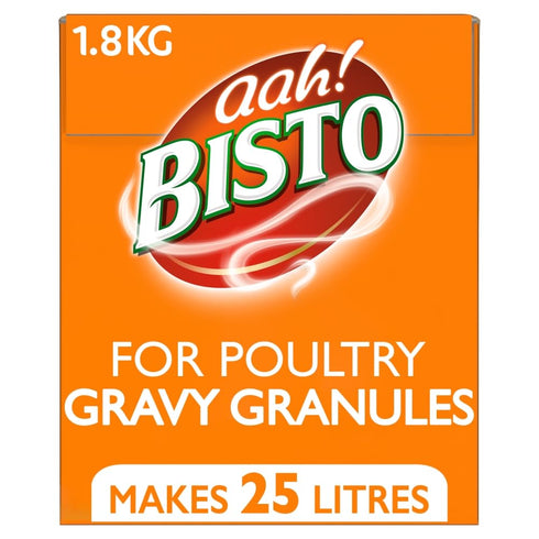 Bisto Flavoursome & Delicious Chicken Gravy Granules For Hearty Family Mealtimes, 1.8