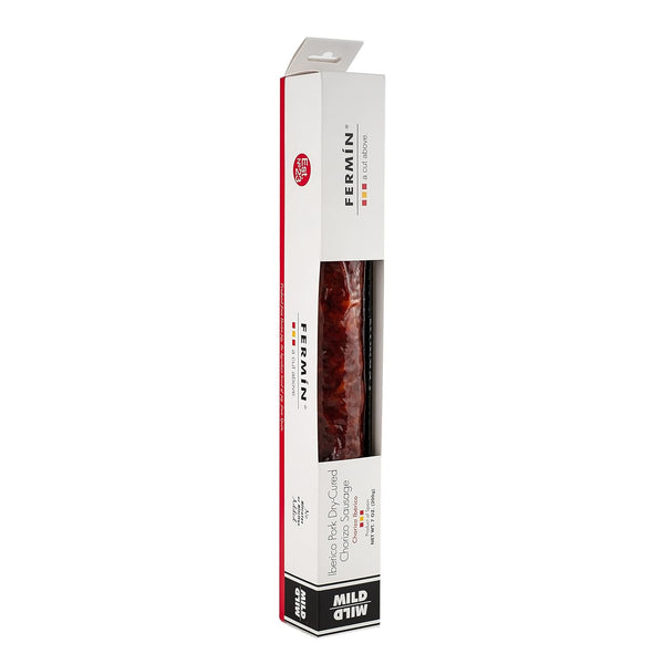 Iberico Chorizo 7 oz Dry Cured Spanish Sausage Mild Smoky Flavor All