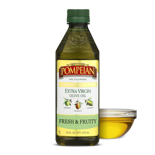 Pompeian Gourmet Selection Extra Virgin Olive Oil - 16 fl oz -