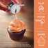 Bakell Pumpkin Orange Tinker Dust (5g, 1x Jar) Edible Glitter for Desserts, Food, and Beverages!