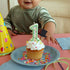 Cupcake Toppers Mini Black Bowtie Mustache Hat Neckcloth - 24PCS Birthday Celebration Decorations