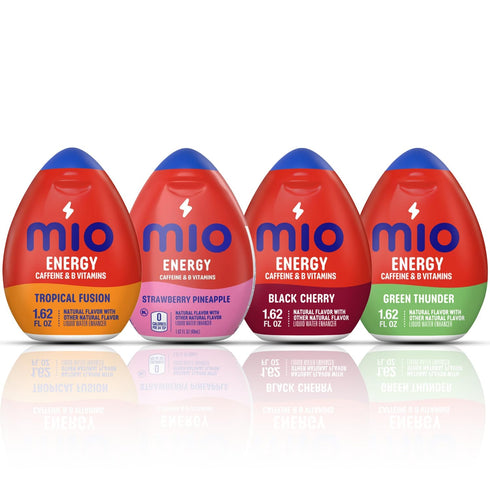 Mio Energy Water Enhancer Variety Pack, 1.62 fl oz, 4 Flavors (Tropical