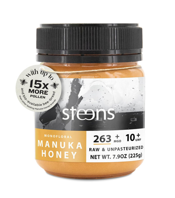 Steens Manuka Honey - MGO 263+ - Pure & Raw 100% Certified
