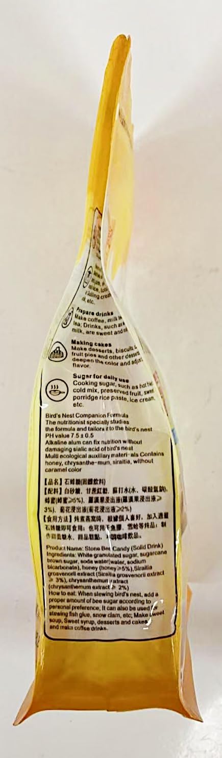 Generic 8.8 oz, Pack 2 Honeycombs Sugar, Natural Honey Crystal