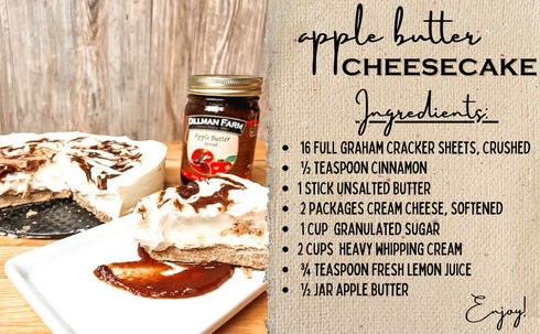 14oz (Pack 6) Dillman Farm All Natural Apple Butter - Gluten-Free, Non-GMO, Vegan, Kosher, Eco-Friendly, Preservative