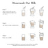 2lbs 100% NorCal Organic Oat Milk Powder - Bulk | Vegan, UNFLAVORED | Pure Organic Oats from Canadian Farms