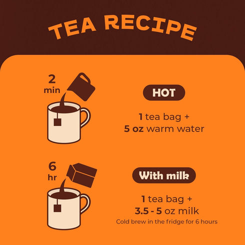 15 (1 Pack) TEAZEN Honey Black Tea Bags, Zero Sugar Black Tea with Honey Tea Bags