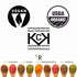 18 (Pack 1) Riega Organic Garlic Seasoning Salt, Himalayan Pink Salt Perfect for Every Meal Ounce