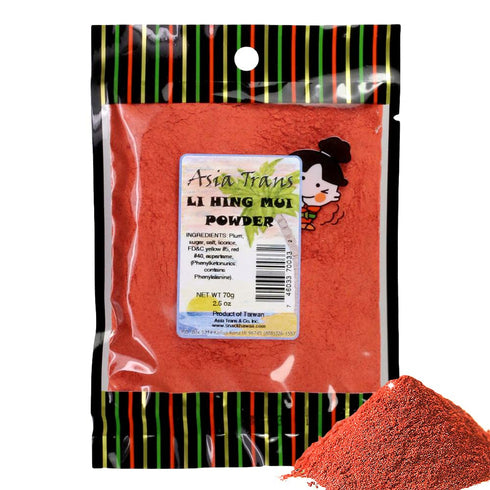 Asia Trans Li Hing Mui Crack Seed Plum Powder | Hawaiian Favorite