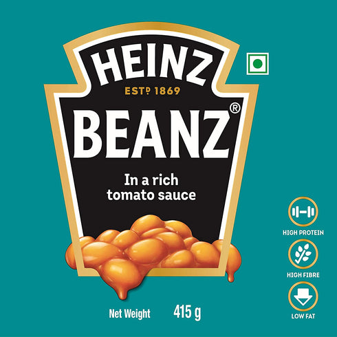 415 Pack 2 HEINZ Beanz in Tomato Sauce, Baked Beans, g
