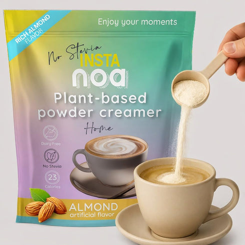 NOA Coffee Creamer Powder Plant Based - Dairy Free Coconut & Almond