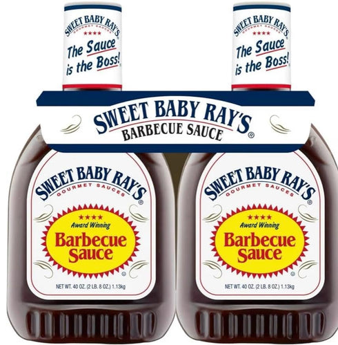 Generic Sweet Baby Ray's Barbecue Sauce - 2/40oz (2 Pack)
