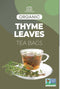Healthy Healing Herbs Organic Thyme Leaf Tea Bags | 100% Natural, Non-GMO | Pure Aromatic