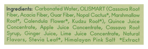 4pk, 12 OLIPOP Ginger Ale Prebiotic Soda FZ