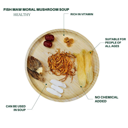70g Royal Seafood USA Fish Maw Moral mushroom Soup