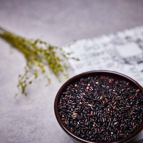 Organically Grown Premium Black Rice - Healthy Vegan Grains