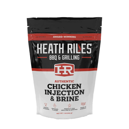 Heath Riles Chicken Injection & Brine, Award Winning Meat Injector, Made in the USA
