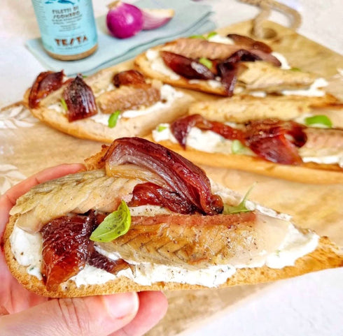 290 10.22 oz Wild Sicilian Mackerel in EVOO - Sicily, Italy - g