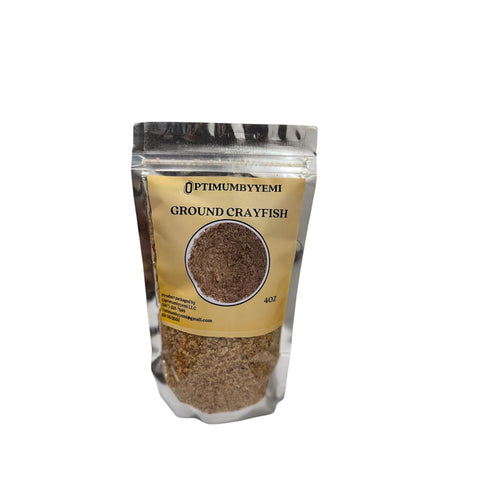 Generic 100% 4 oz Ground Crayfish. Cleaned and Dried Natural Oron crayfish shrimps.