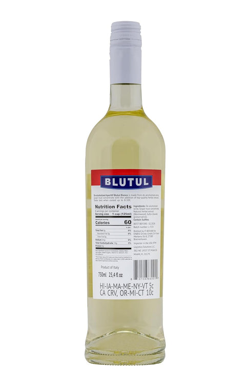 Blutul 1 (1x 750ml)/Made BIANCO NON-ALCOHOLIC ITALIAN SWEET VERMOUTH/Award-Winning Botanical Aperitif Bottle