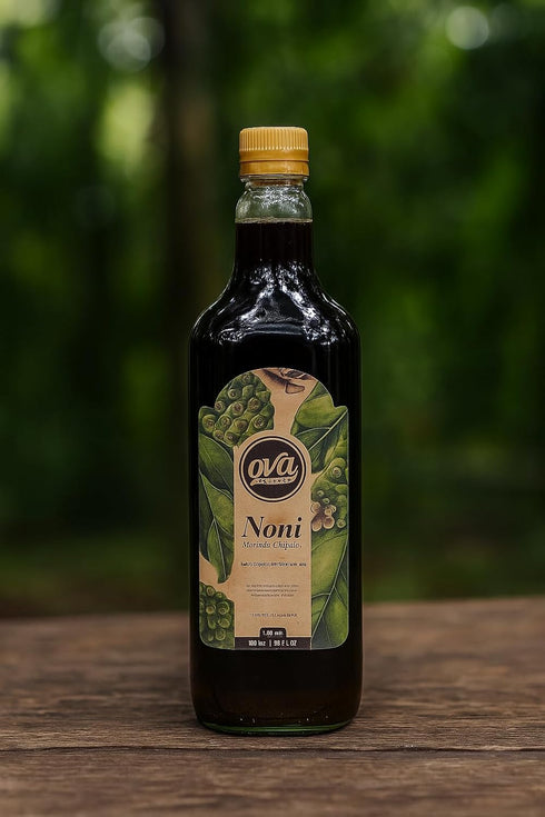 Yahve 100% 750ml Organic Noni Juice Morinda Citrifolia Natural Aged Noni Juice Made from Fruit Grown in Clean Soil