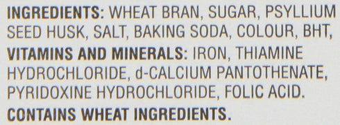 All-Bran 500g/17.6oz, 2-Pack Kellogg's All Bran Buds Cereal (Imported from Canada)