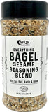 Everything Bagel Seasoning Blend Original XL 10 Ounce Jar, Delicious Blend of Sea Salt, Spices, Dried Garlic & Onion