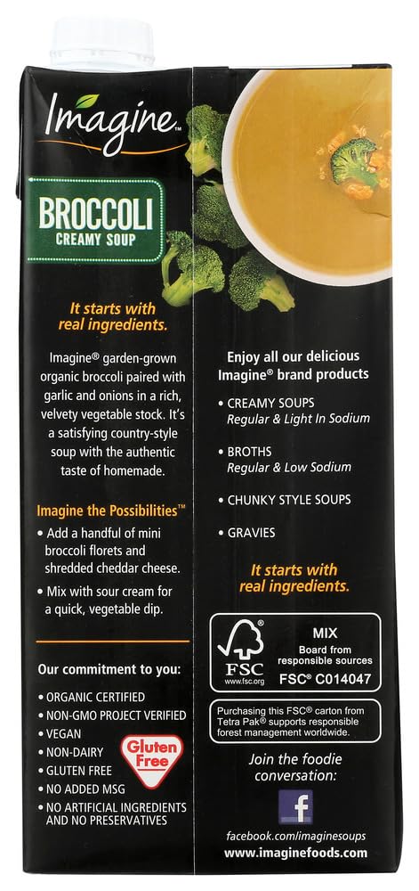 Imagine Natural Creations Org2 Imagine Soup Crmy Broccoli